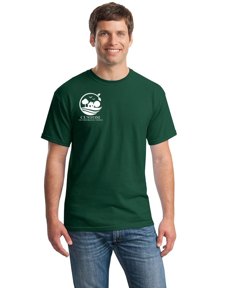 CustomOutdoorSolutions Company Shirt Dark Green